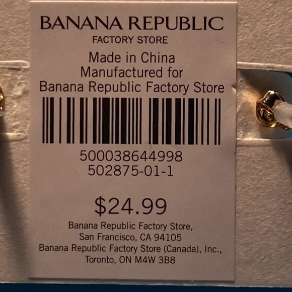 Banana Republic Faux Pearl Earrings - Picture 6 of 6